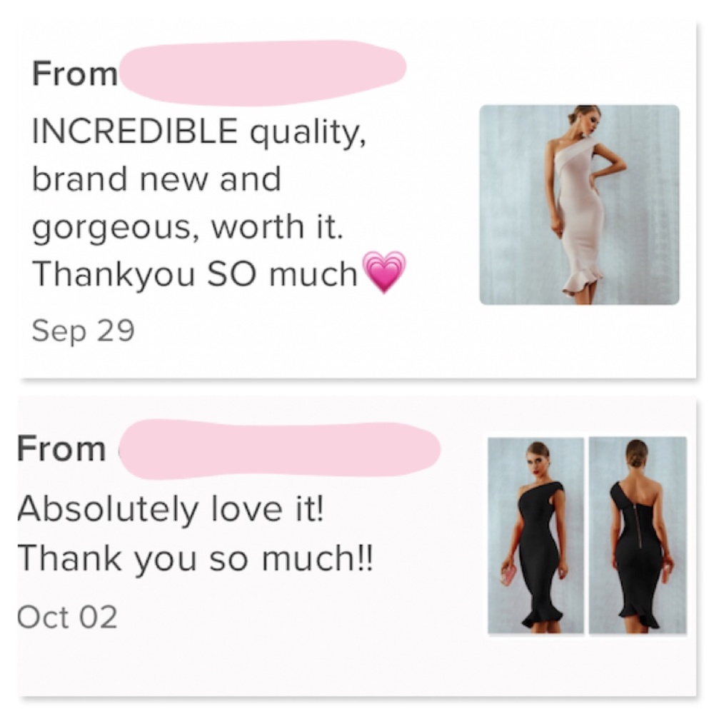 Bandage Asymmetrical Midi Dress Blush/Nude - Picture 15 of 16